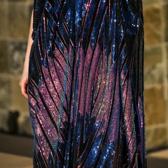 Color-Shifting Sequin Caftan | Jennafer Grace | Petite/XL Fit - Picture 6 of 11